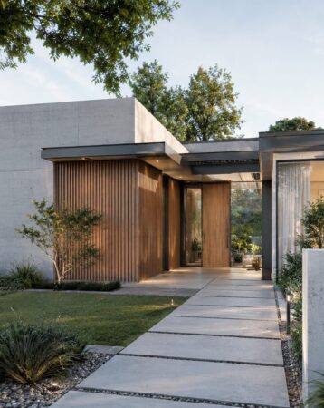 Render arquitectónico profesional
